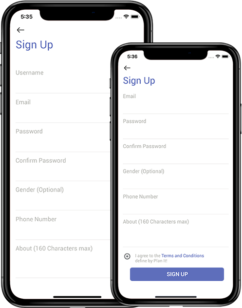Sign Up