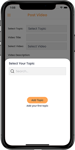 Speaker can add a topic