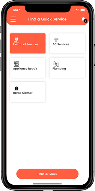 Find a service professionals
